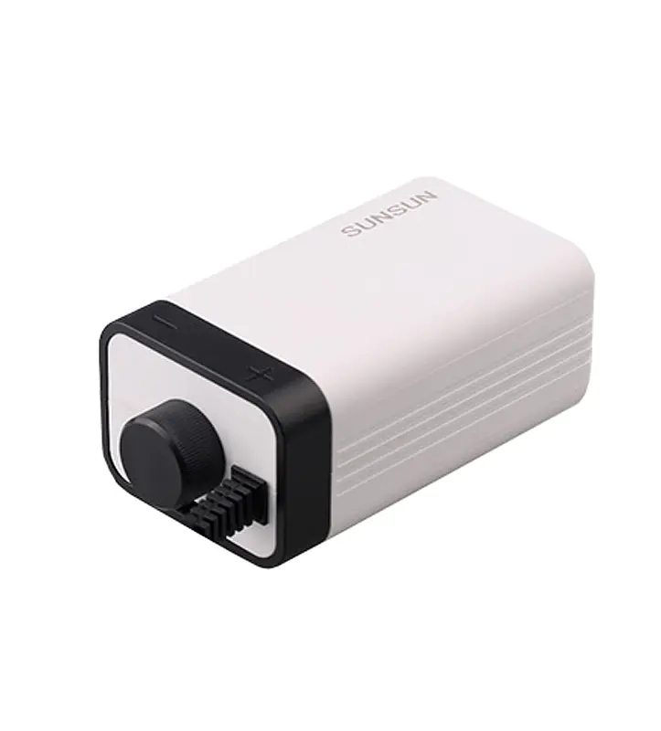 Cichy Napowietrzacz Pompka Powietrza 90l/h z regulacją Do Akwarium 10-160l